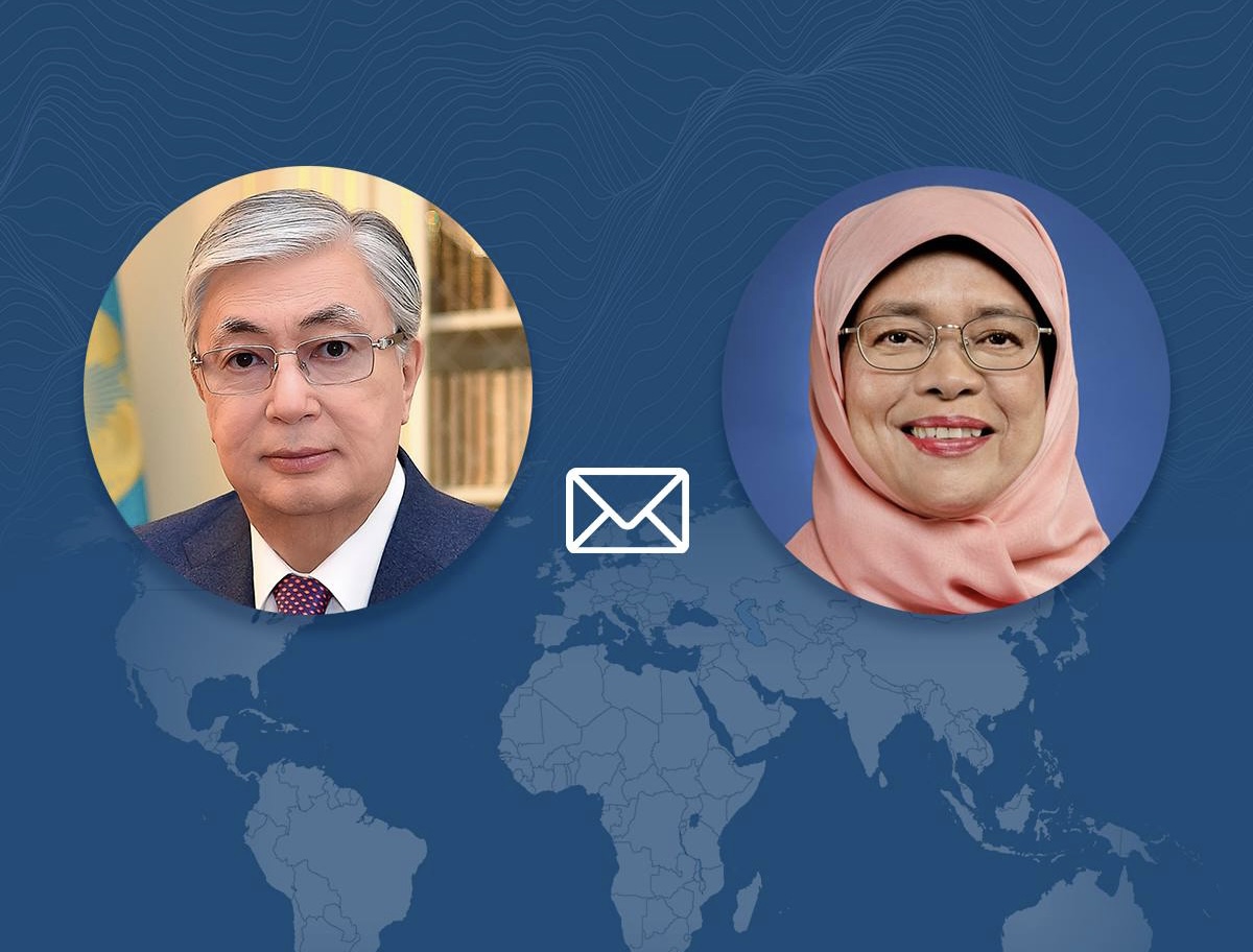 Мемлекет басшысы Сингапур Президентіне жеделхат жолдады