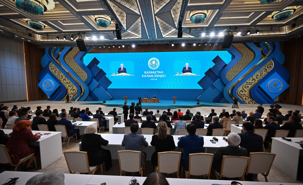 Тоқаев Қазақстан Халық Кеңесінің бірінші сессиясында сөз сөйледі