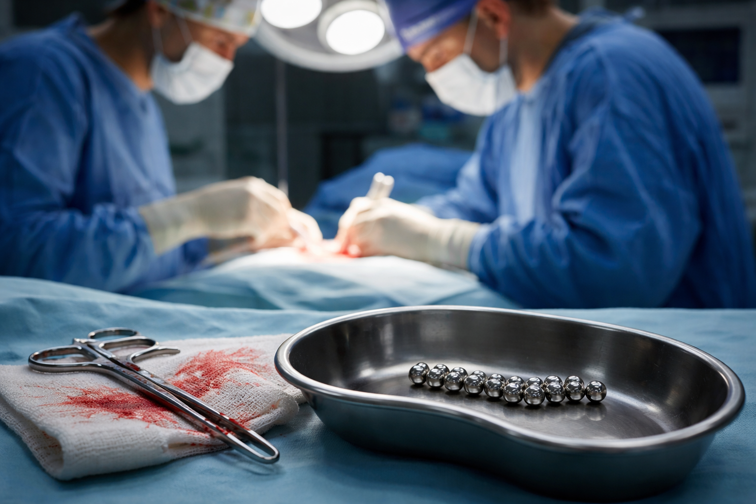 Шымкентте үш жасар баланың асқазанынан 16 магнит алынды