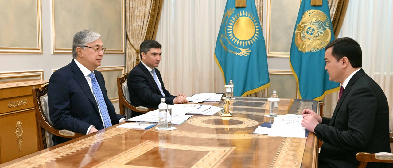 Астана қаласының әкімі Президентке баяндама жасады