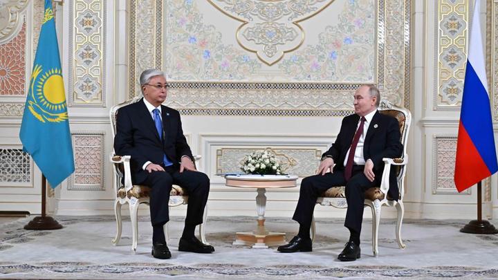 Қасым-Жомарт Тоқаев Владимир Путинмен кездесу өткізді