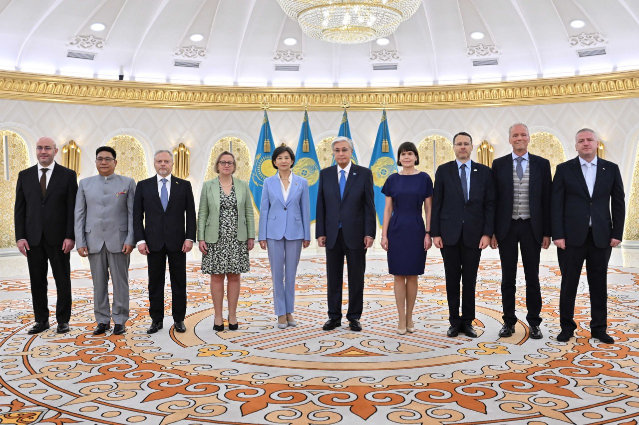 Тоқаев бірқатар мемлекеттің елшілерінен сенім грамоталарын қабылдады