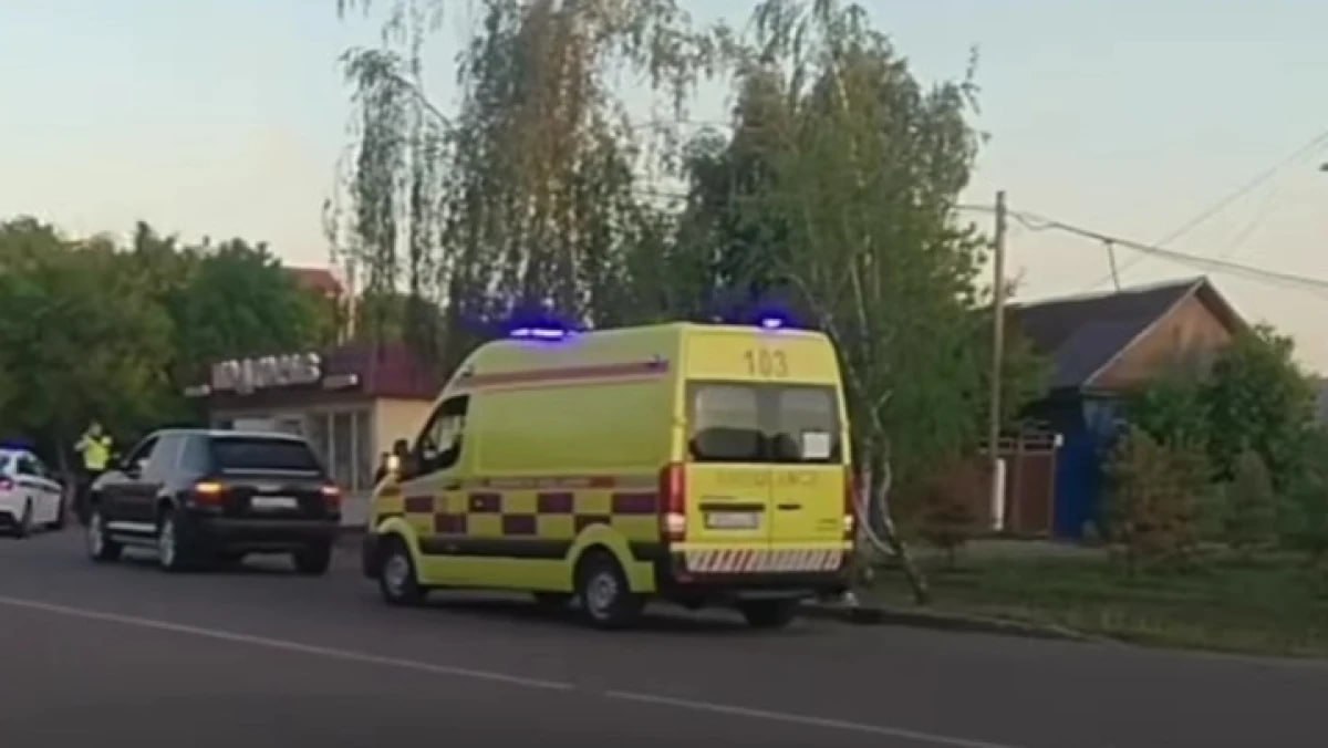 Петропавлда Porsche жүргізушісі 12 жастағы қызды қағып кетті