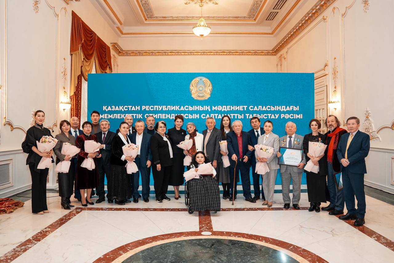 Астанада әдебиет пен өнер саласының үздіктеріне мемлекеттік стипендия берілді