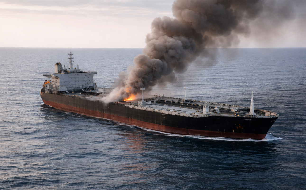 Қара теңізде Қазақстан мұнайын тиеген кемелер дрон соққысына ұшырады