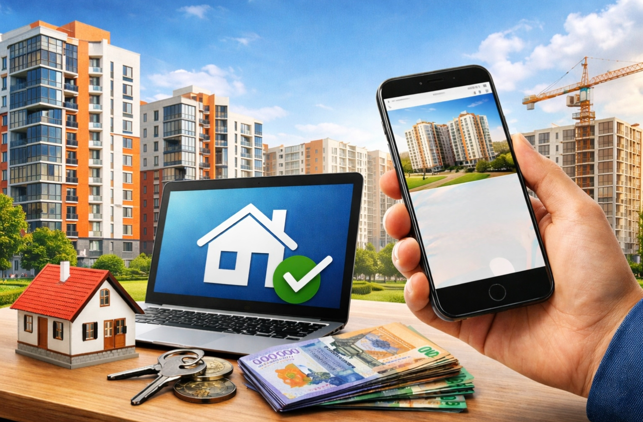 Енді сатып алу құқығымен жалдамалы тұрғын үйді онлайн рәсімдеуге болады