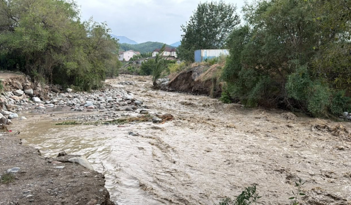  Үш өңірге сел қаупіне байланысты ескерту жарияланды