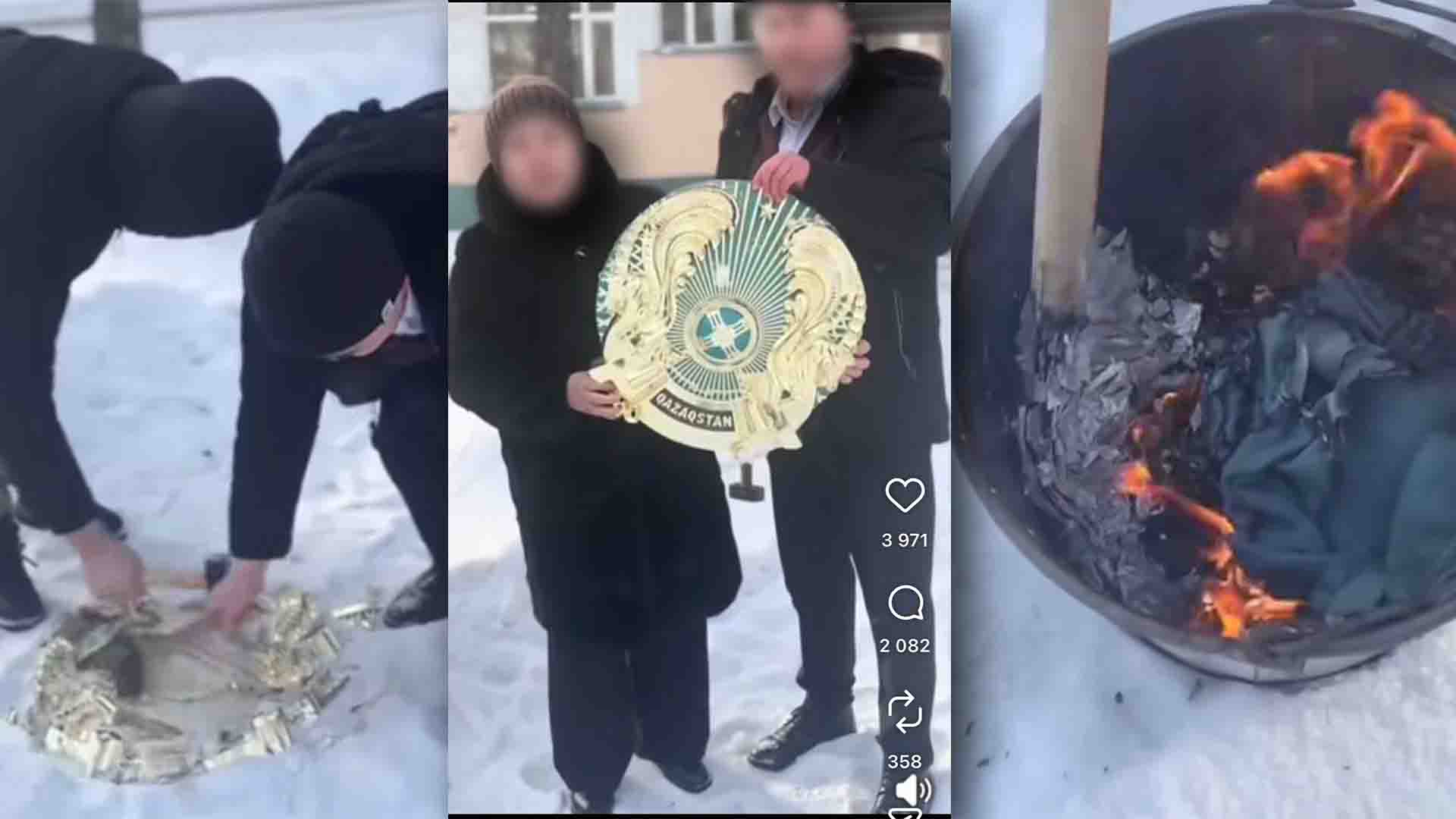 Павлодарда ту өртелген видеоға қатысты білім бөлімі түсініктеме берді