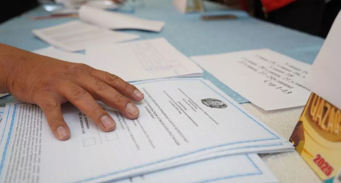 Референдумға арналған бюллетень қандай болады? 