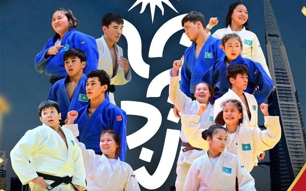  Қазақстан жас дзюдошылары Азиададан 14 медальмен оралды