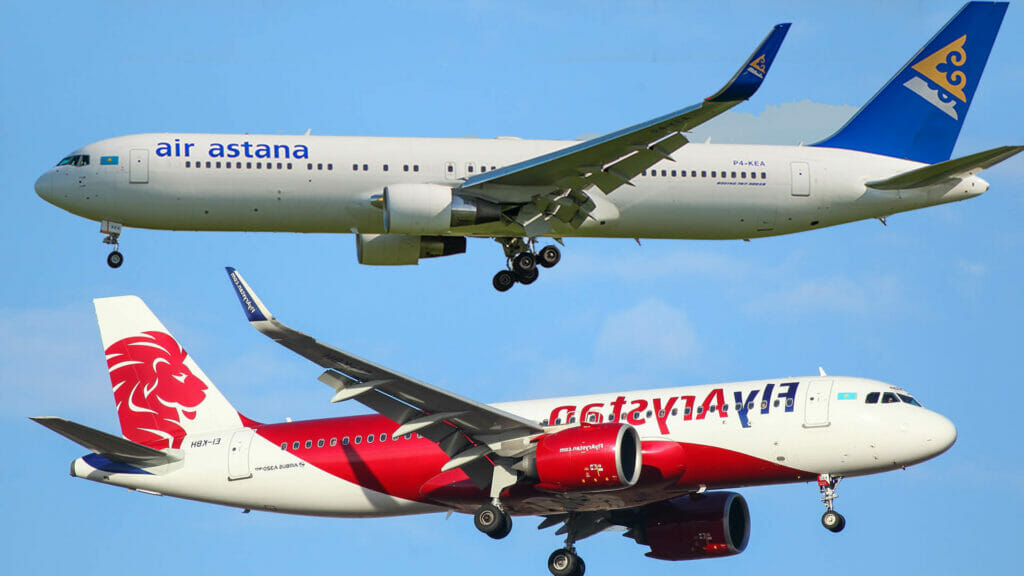 Air Astana мен FlyArystan рейстерінің көпшілігі кешігіп жатыр