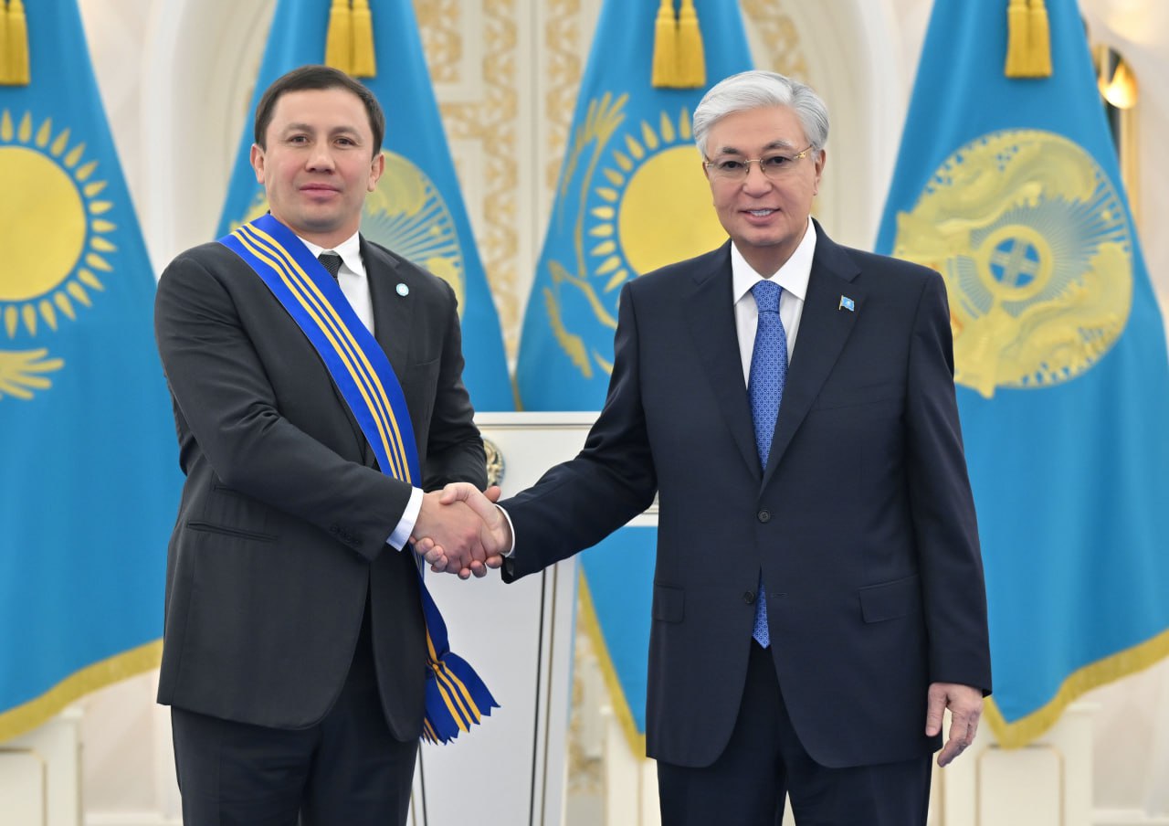 Геннадий Головкин І дәрежелі “Барыс” орденімен марапатталды