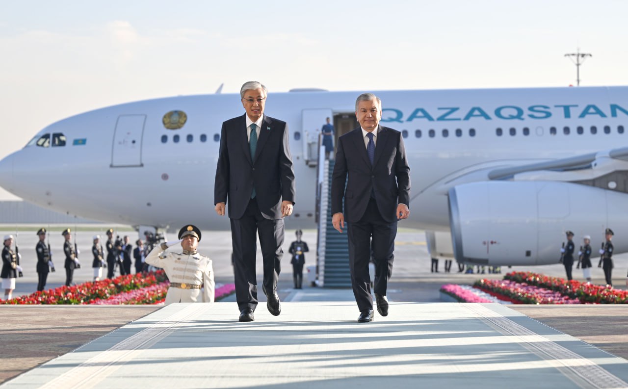 ҚР Президенті Қасым-Жомарт Тоқаев Ташкентке мемлекеттік сапармен барды  
