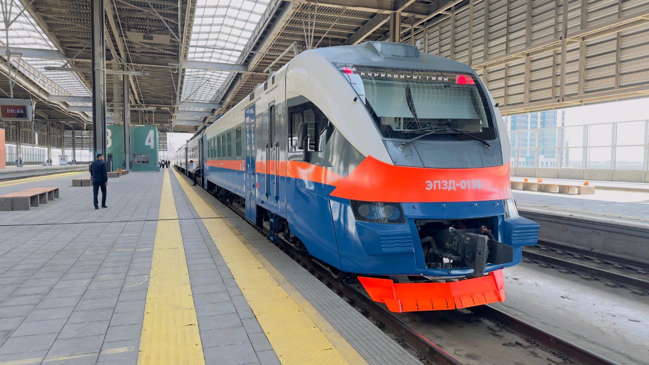 Астана мен Бурабайды жалғайтын жаңа “Burabay Express” пойызы іске қосылды