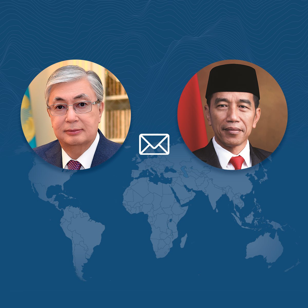 Мемлекет басшысы Индонезия президентіне құттықтау жеделхатын жолдады