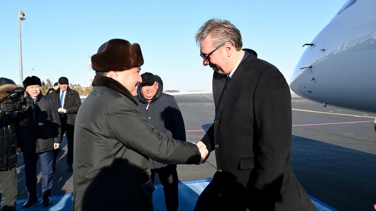 Сербия Президенті Александр Вучич Қазақстанға ресми сапармен келді  