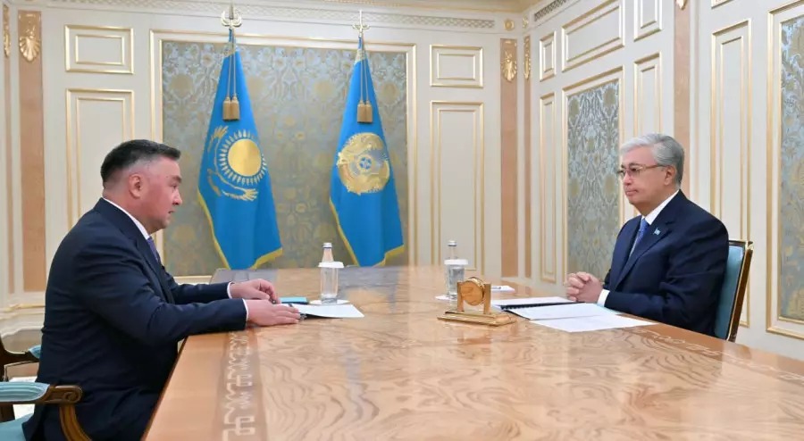 Тоқаев Жоғарғы сот төрағасы Асламбек Мерғалиевті қабылдады